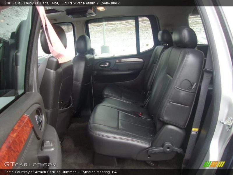 Liquid Silver Metallic / Ebony Black 2006 GMC Envoy XL Denali 4x4