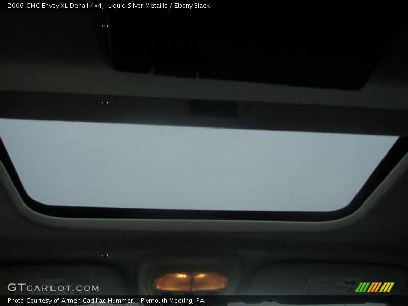 Liquid Silver Metallic / Ebony Black 2006 GMC Envoy XL Denali 4x4