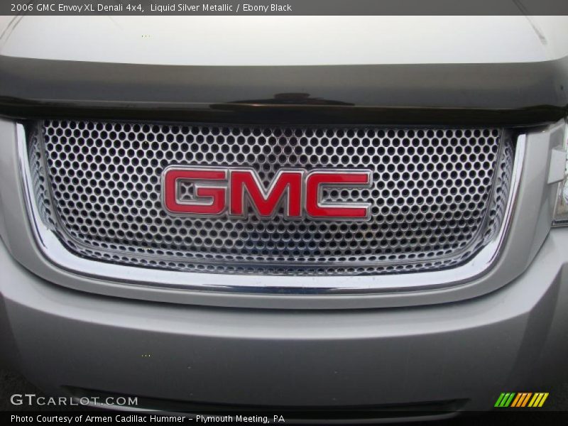Liquid Silver Metallic / Ebony Black 2006 GMC Envoy XL Denali 4x4