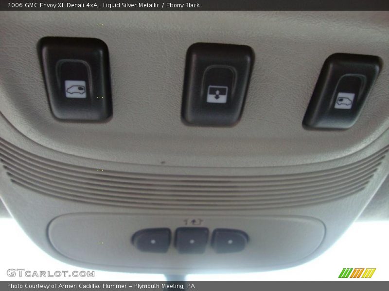 Liquid Silver Metallic / Ebony Black 2006 GMC Envoy XL Denali 4x4