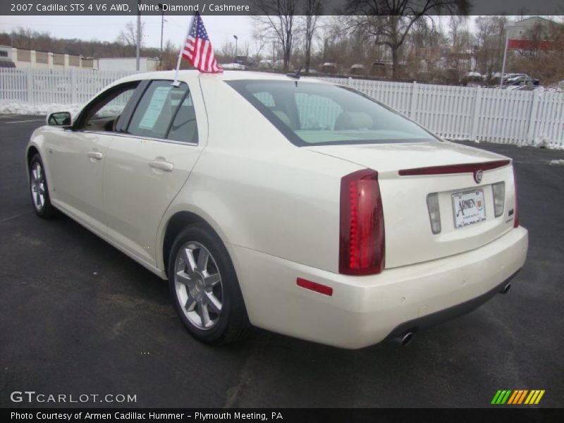 White Diamond / Cashmere 2007 Cadillac STS 4 V6 AWD