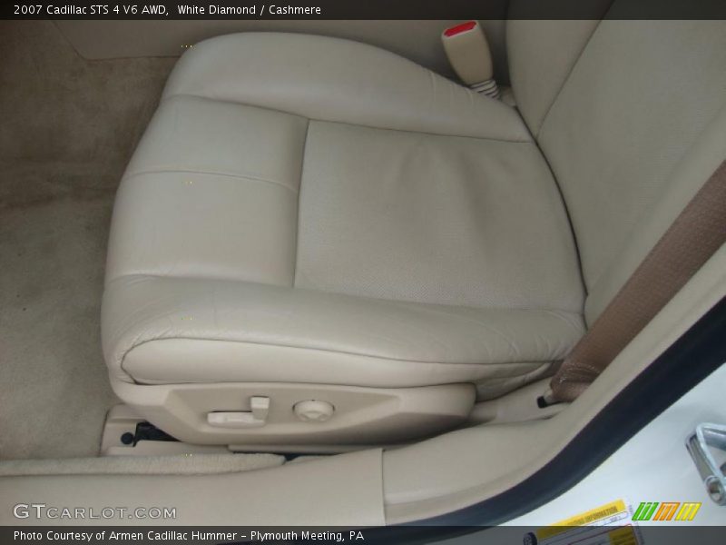 White Diamond / Cashmere 2007 Cadillac STS 4 V6 AWD