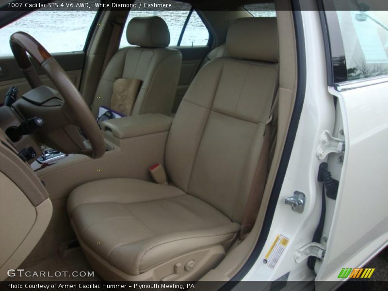 White Diamond / Cashmere 2007 Cadillac STS 4 V6 AWD