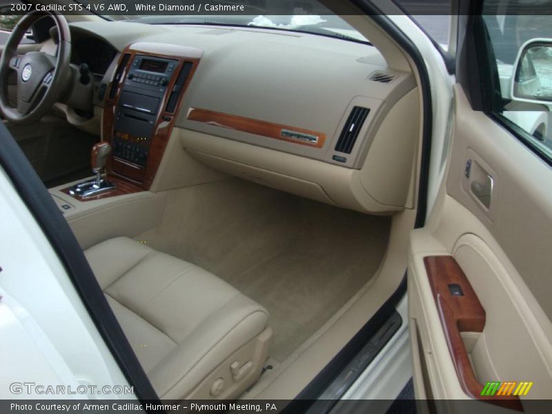 White Diamond / Cashmere 2007 Cadillac STS 4 V6 AWD