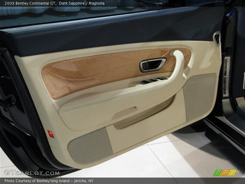 Dark Sapphire / Magnolia 2009 Bentley Continental GT