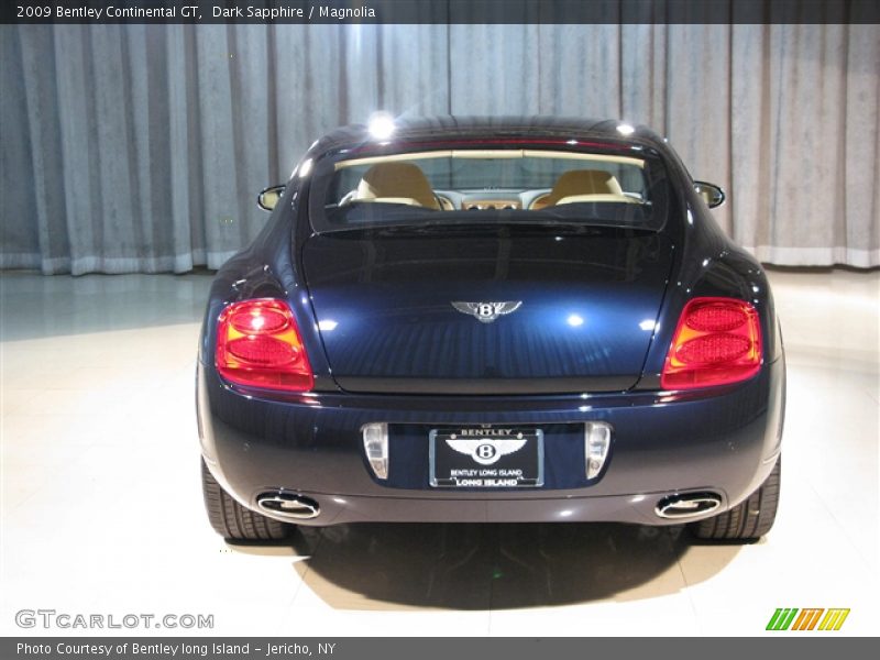 Dark Sapphire / Magnolia 2009 Bentley Continental GT