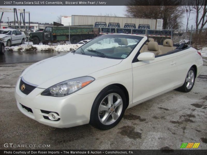 Front 3/4 View of 2007 Solara SLE V6 Convertible