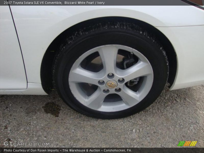  2007 Solara SLE V6 Convertible Wheel