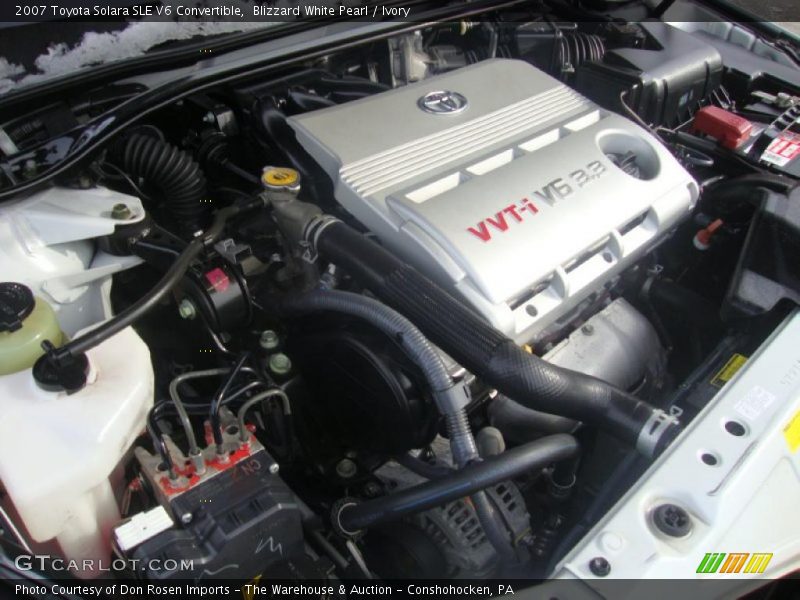  2007 Solara SLE V6 Convertible Engine - 3.3 Liter DOHC 24-Valve VVT-i V6