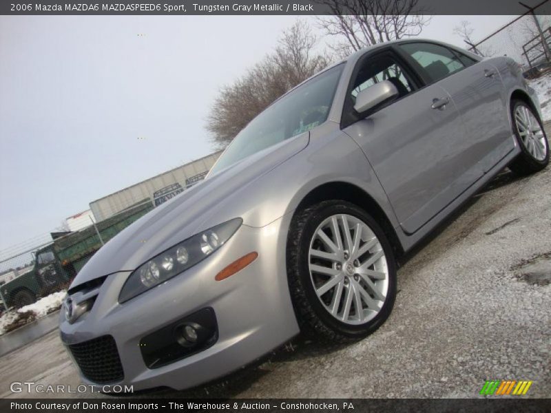 Tungsten Gray Metallic / Black 2006 Mazda MAZDA6 MAZDASPEED6 Sport