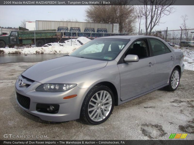 Tungsten Gray Metallic / Black 2006 Mazda MAZDA6 MAZDASPEED6 Sport
