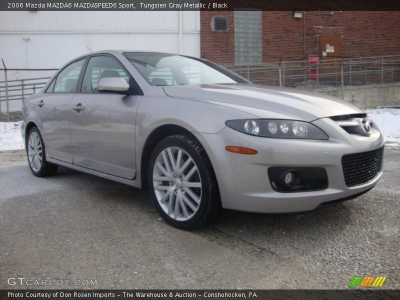 Tungsten Gray Metallic / Black 2006 Mazda MAZDA6 MAZDASPEED6 Sport