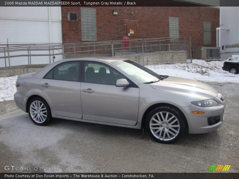 Tungsten Gray Metallic / Black 2006 Mazda MAZDA6 MAZDASPEED6 Sport
