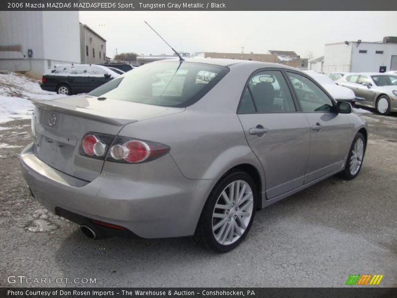 Tungsten Gray Metallic / Black 2006 Mazda MAZDA6 MAZDASPEED6 Sport