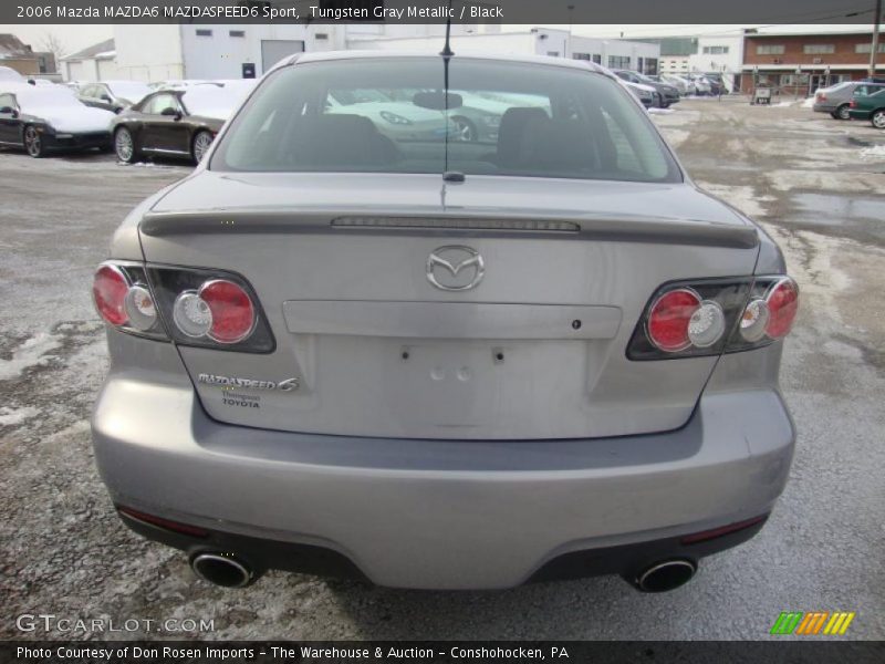 Tungsten Gray Metallic / Black 2006 Mazda MAZDA6 MAZDASPEED6 Sport