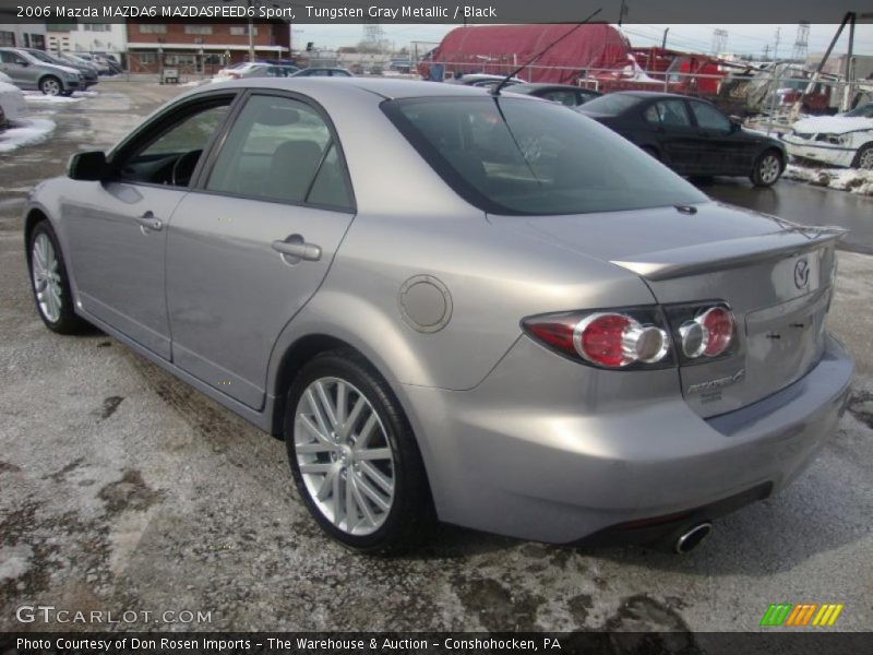 Tungsten Gray Metallic / Black 2006 Mazda MAZDA6 MAZDASPEED6 Sport