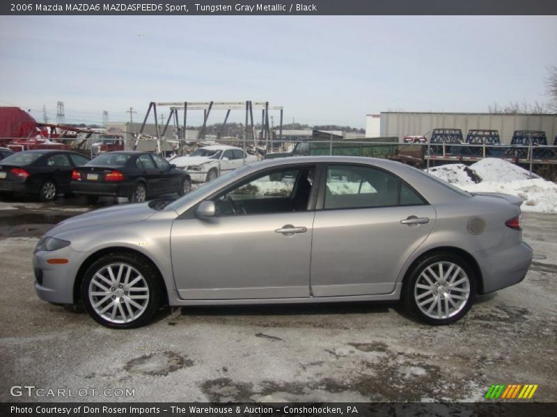Tungsten Gray Metallic / Black 2006 Mazda MAZDA6 MAZDASPEED6 Sport