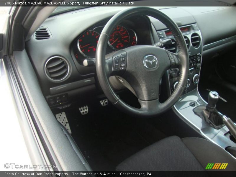 Tungsten Gray Metallic / Black 2006 Mazda MAZDA6 MAZDASPEED6 Sport