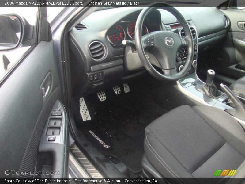 Tungsten Gray Metallic / Black 2006 Mazda MAZDA6 MAZDASPEED6 Sport