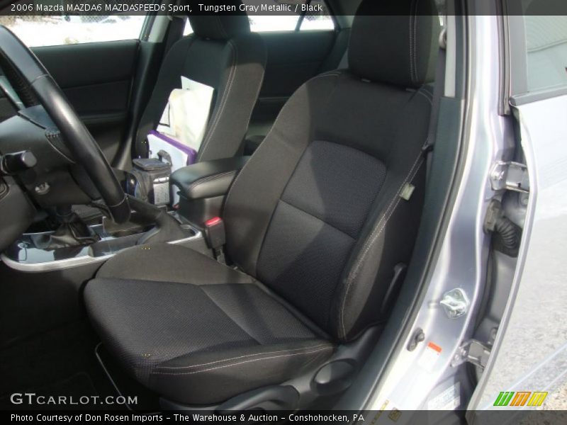 Tungsten Gray Metallic / Black 2006 Mazda MAZDA6 MAZDASPEED6 Sport