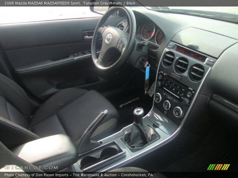 Tungsten Gray Metallic / Black 2006 Mazda MAZDA6 MAZDASPEED6 Sport