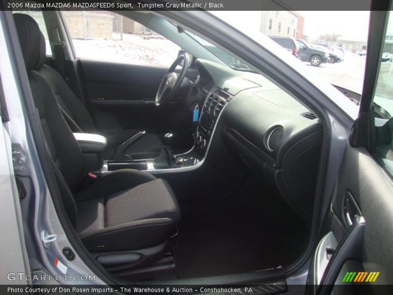 Tungsten Gray Metallic / Black 2006 Mazda MAZDA6 MAZDASPEED6 Sport