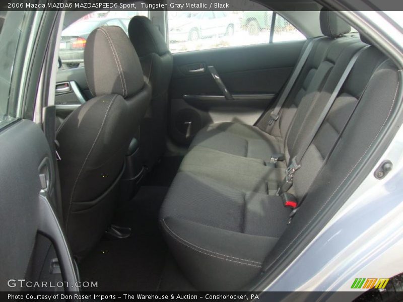 Tungsten Gray Metallic / Black 2006 Mazda MAZDA6 MAZDASPEED6 Sport