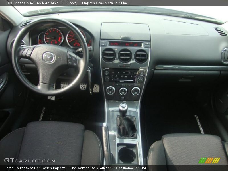 Tungsten Gray Metallic / Black 2006 Mazda MAZDA6 MAZDASPEED6 Sport