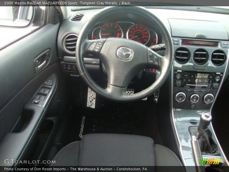 Tungsten Gray Metallic / Black 2006 Mazda MAZDA6 MAZDASPEED6 Sport