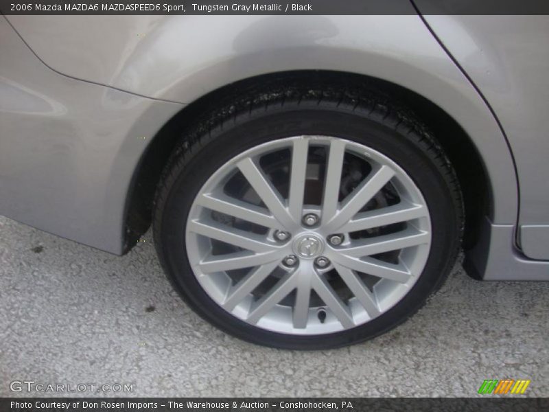 Tungsten Gray Metallic / Black 2006 Mazda MAZDA6 MAZDASPEED6 Sport