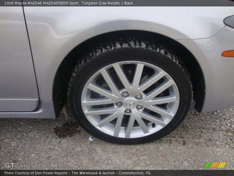 Tungsten Gray Metallic / Black 2006 Mazda MAZDA6 MAZDASPEED6 Sport