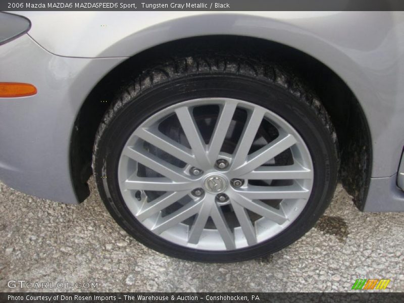 Tungsten Gray Metallic / Black 2006 Mazda MAZDA6 MAZDASPEED6 Sport