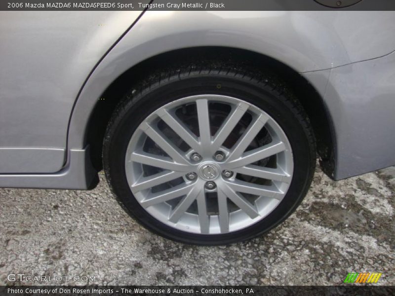 Tungsten Gray Metallic / Black 2006 Mazda MAZDA6 MAZDASPEED6 Sport