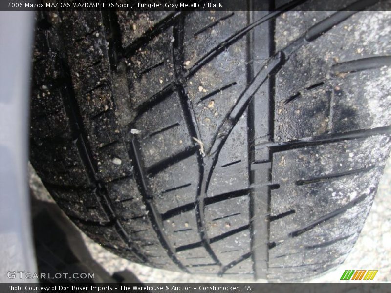 Tungsten Gray Metallic / Black 2006 Mazda MAZDA6 MAZDASPEED6 Sport