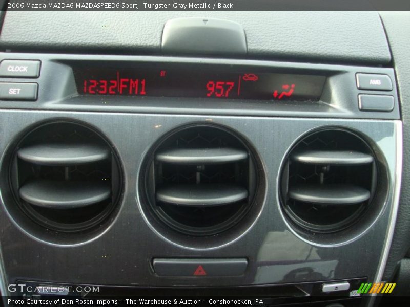 Tungsten Gray Metallic / Black 2006 Mazda MAZDA6 MAZDASPEED6 Sport