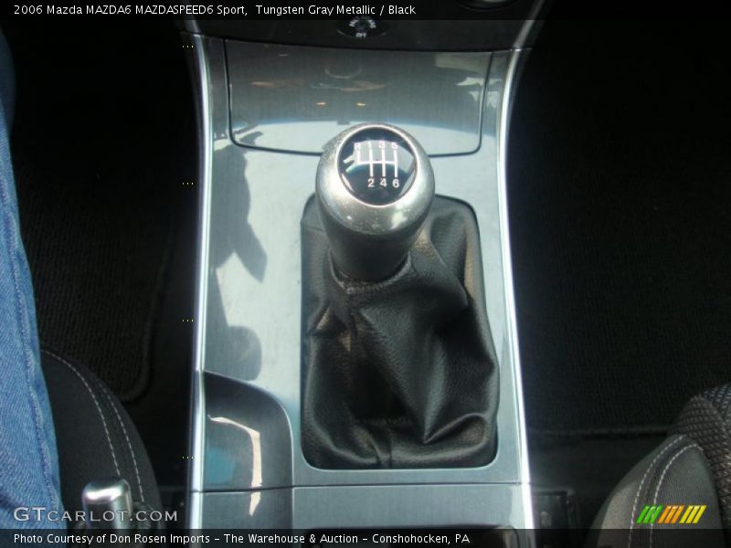 Tungsten Gray Metallic / Black 2006 Mazda MAZDA6 MAZDASPEED6 Sport