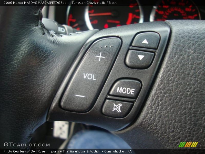Tungsten Gray Metallic / Black 2006 Mazda MAZDA6 MAZDASPEED6 Sport