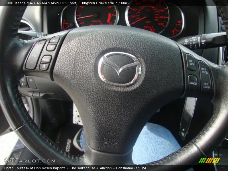 Tungsten Gray Metallic / Black 2006 Mazda MAZDA6 MAZDASPEED6 Sport