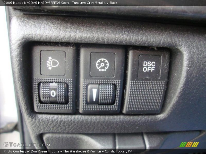 Tungsten Gray Metallic / Black 2006 Mazda MAZDA6 MAZDASPEED6 Sport