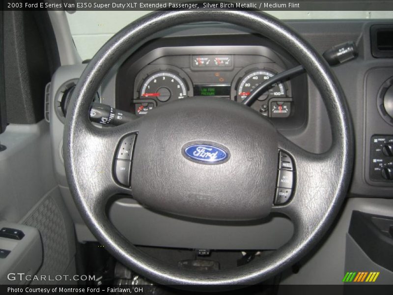 Silver Birch Metallic / Medium Flint 2003 Ford E Series Van E350 Super Duty XLT Extended Passenger