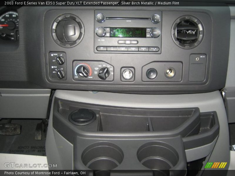 Silver Birch Metallic / Medium Flint 2003 Ford E Series Van E350 Super Duty XLT Extended Passenger