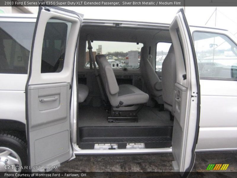 Silver Birch Metallic / Medium Flint 2003 Ford E Series Van E350 Super Duty XLT Extended Passenger
