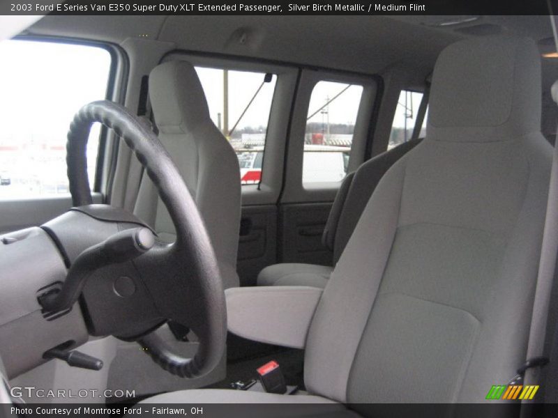 Silver Birch Metallic / Medium Flint 2003 Ford E Series Van E350 Super Duty XLT Extended Passenger