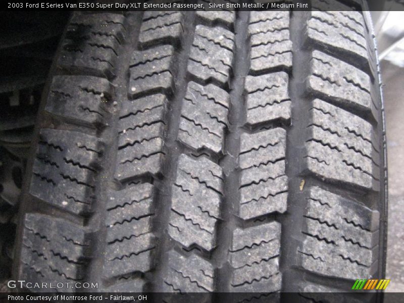 Silver Birch Metallic / Medium Flint 2003 Ford E Series Van E350 Super Duty XLT Extended Passenger