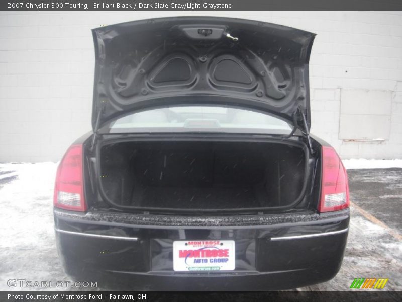 Brilliant Black / Dark Slate Gray/Light Graystone 2007 Chrysler 300 Touring