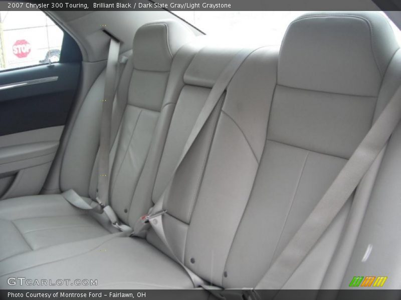 Brilliant Black / Dark Slate Gray/Light Graystone 2007 Chrysler 300 Touring
