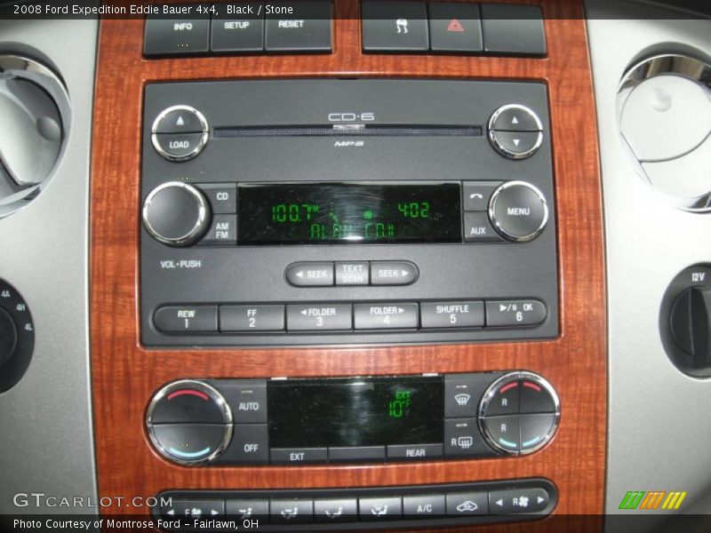 Black / Stone 2008 Ford Expedition Eddie Bauer 4x4