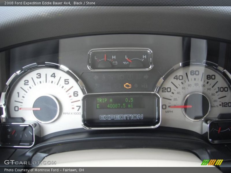 Black / Stone 2008 Ford Expedition Eddie Bauer 4x4