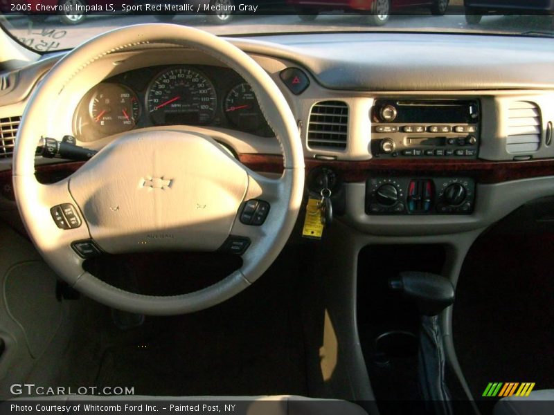 Sport Red Metallic / Medium Gray 2005 Chevrolet Impala LS