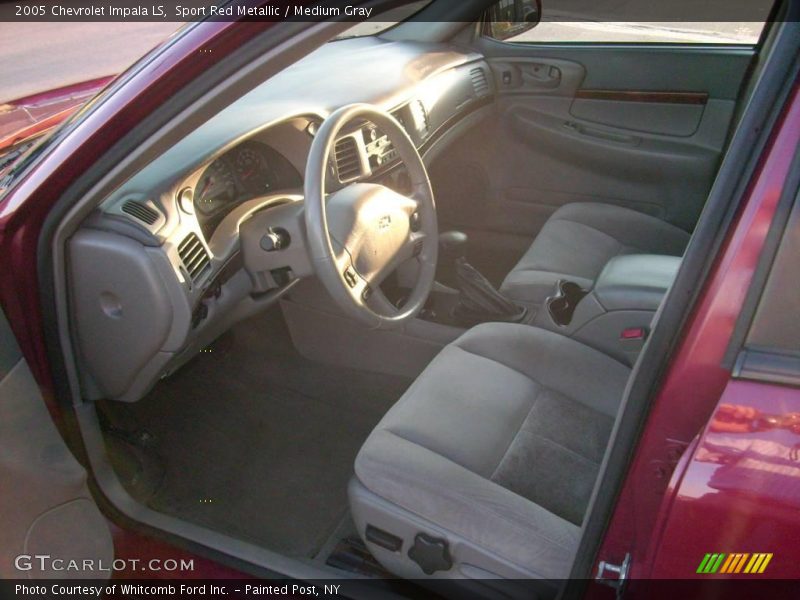 Sport Red Metallic / Medium Gray 2005 Chevrolet Impala LS